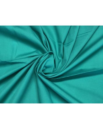 Plain Dye Polycotton, Teal