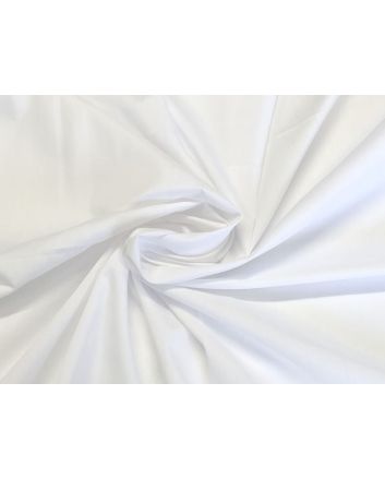Plain Dye Polycotton, White