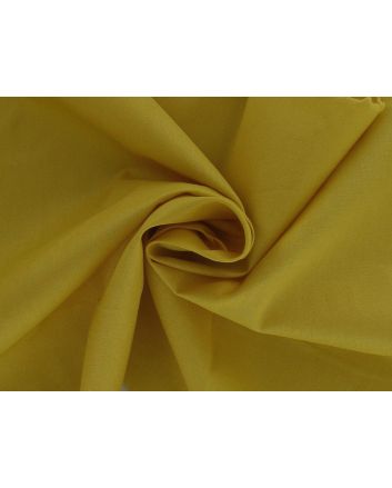 Plain Dye Soft Cretonne Cotton, Ochre