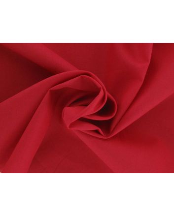 Plain Dye Soft Cretonne Cotton, Red