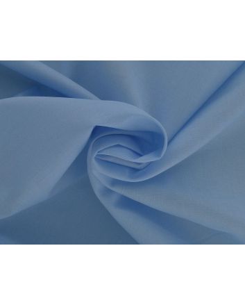 Plain Dye Soft Cretonne Cotton, Sky