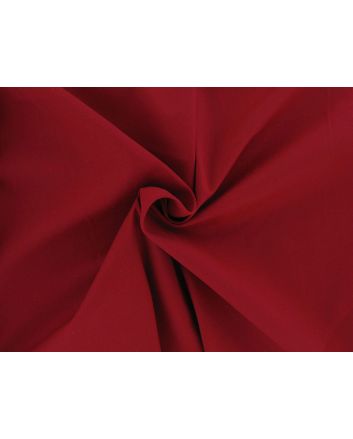 Plain Dye Stretch Cotton Sateen, Cranberry