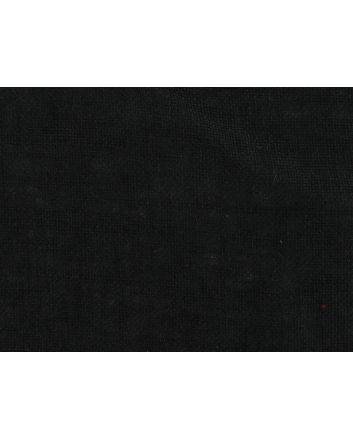Plain Dyed Hessian, Black