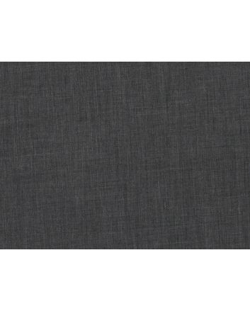 Plain Polycotton Fabric - Dark Grey Marl