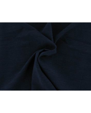 Plain Polyester Roll End, Navy, 1.5m