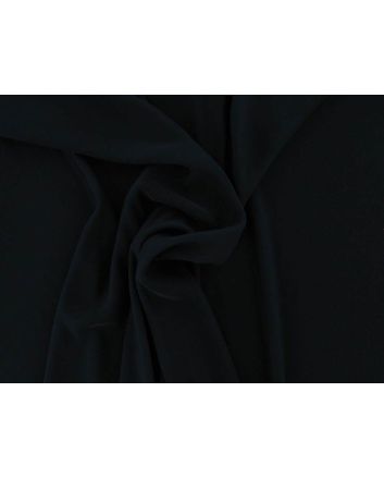 Plain Stretch Polyester Jersey, Navy