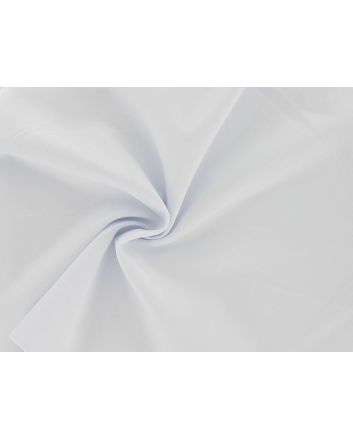 Plain Stretch Scuba, White