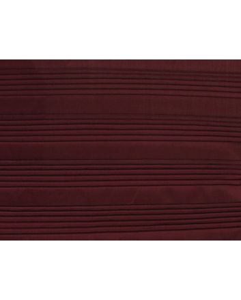 Pleated Stretch Sheen, Ruby