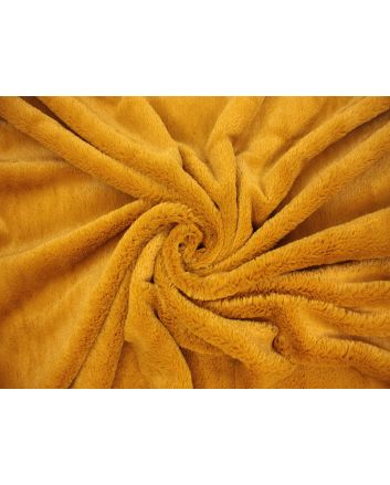 Plush Imitation Fur, Ochre