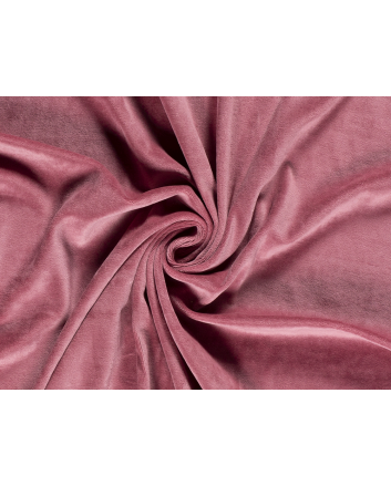 Plush Nicky Velour, Antique Pink