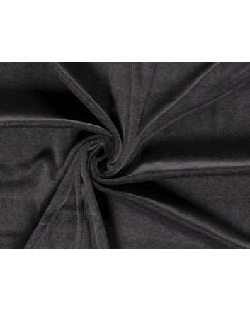 Plush Nicky Velour, Dark Grey
