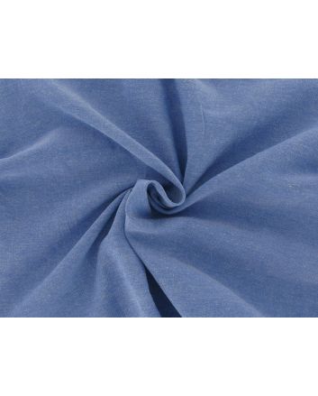 Polycotton Chambray, Dark Blue
