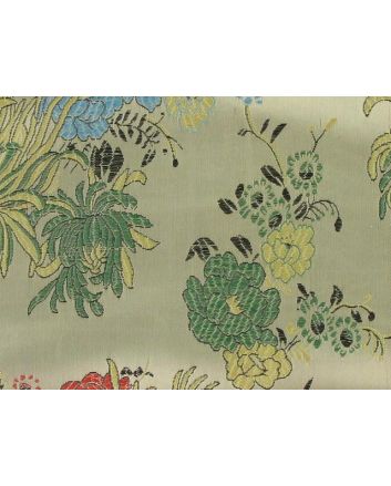 Polyester Jacquard, Shanghai Flower - Champagne