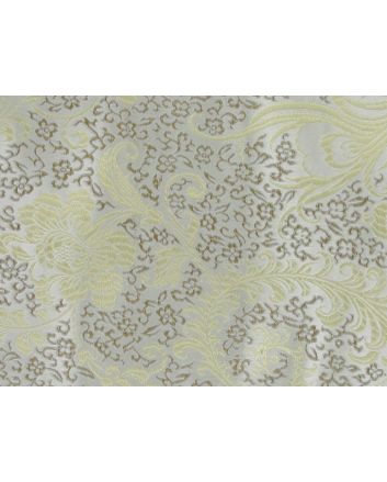 Polyester Jacquard, Shanghai Leaf - Gold
