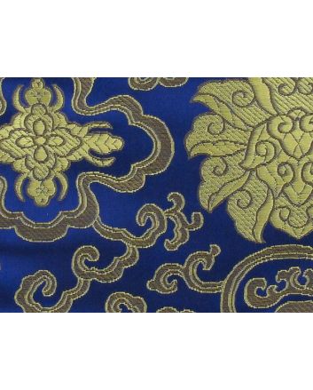 Polyester Jacquard, Shanghai Royal Motif - Blue