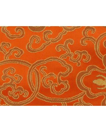 Polyester Jacquard, Shanghai Royal Motif - Orange