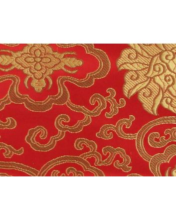 Polyester Jacquard, Shanghai Royal Motif - Red