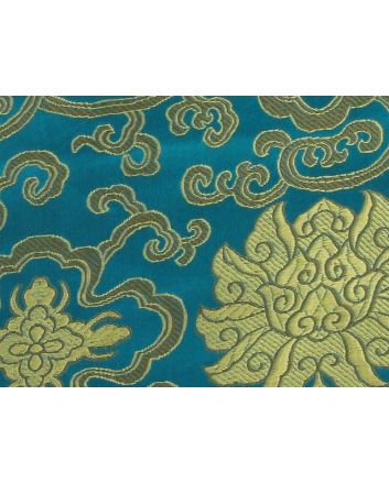 Polyester Jacquard, Shanghai Royal Motif - Teal