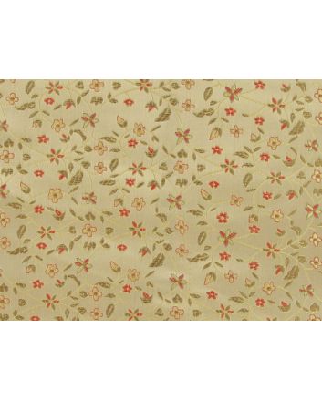 Polyester Jacquard, Shanghai Stem - Gold