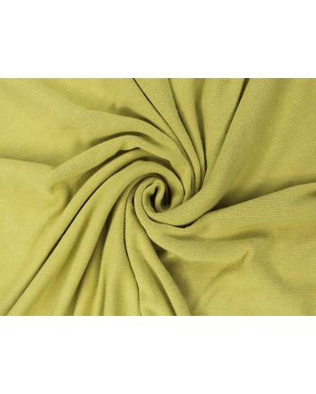 Polyviscose Blend Knit Jersey, Citron