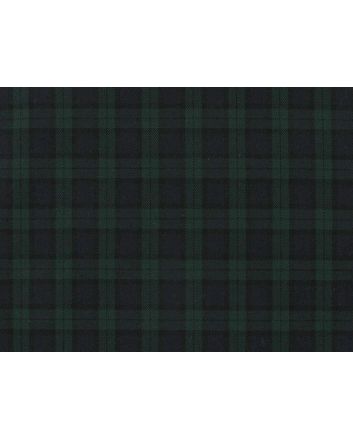 Polyviscose Blend Tartan, Black Watch