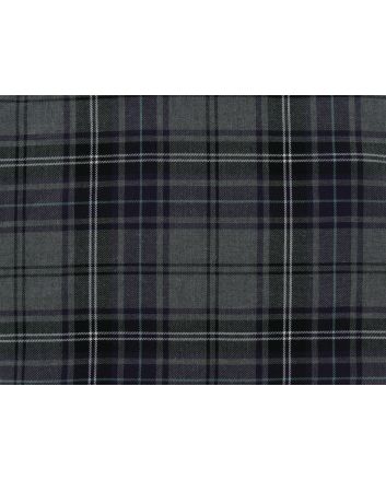 Polyviscose Blend Tartan, Fergus, Purple