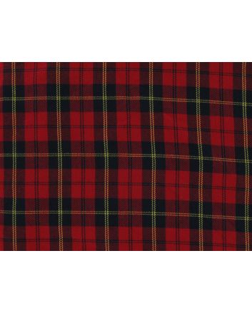 Polyviscose Blend Tartan, Golden Stewart
