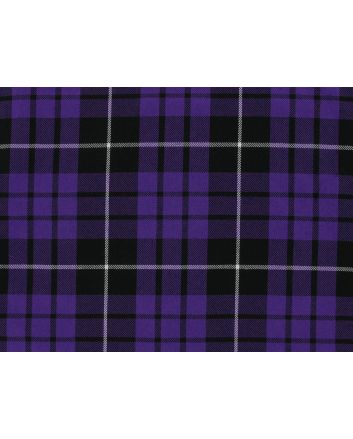 Polyviscose Blend Tartan, Hendrix, Purple