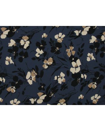 Poppy Petals Printed Georgette
