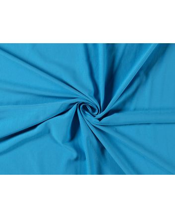 Premium Cotton Jersey, Aqua