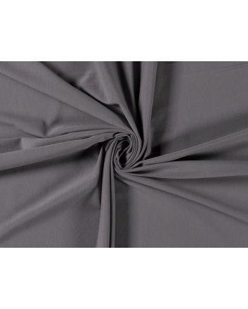 Premium Cotton Jersey, Taupe Grey