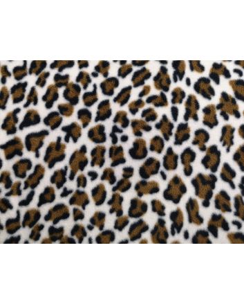 Premium Soft Anti-Pil Fleece, Snow Leopard