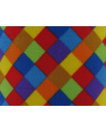 Premium Soft Anti Pil Fleece Multi Squares