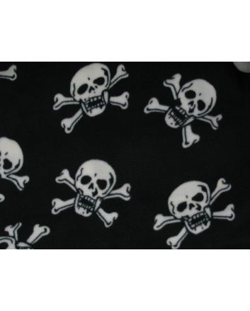 Premium Soft Anti Pil Fleece Skull And Crossbones