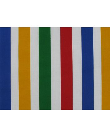 Primaries Polycotton Print, Large Stripe