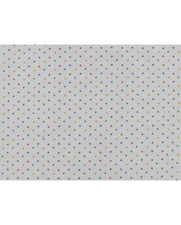 Primaries Polycotton Print, Pin Spot