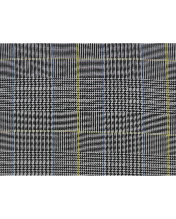 Prince of Wales Stripe Polyester Suiting