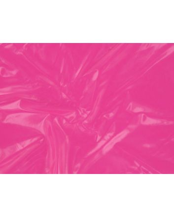 PU Coated Interlock - Fuchsia