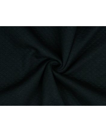 Quilted Sweatshirting, Black