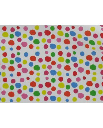 Rainbow Pebble Spot Cotton Print