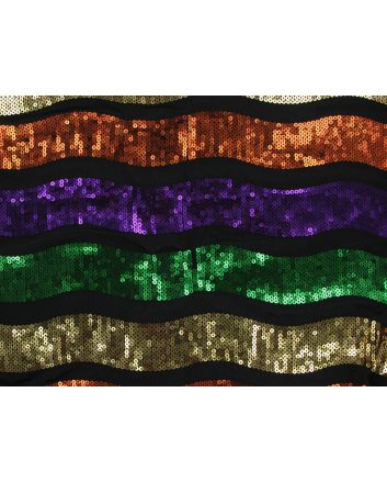 Rainbow Wave Sequin