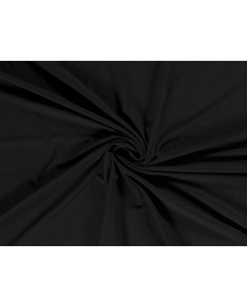 Recycled Cotton Blend Jersey, Black