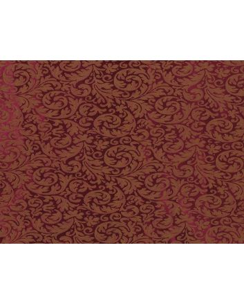 Regal Mini Leaf Jacquard, Red