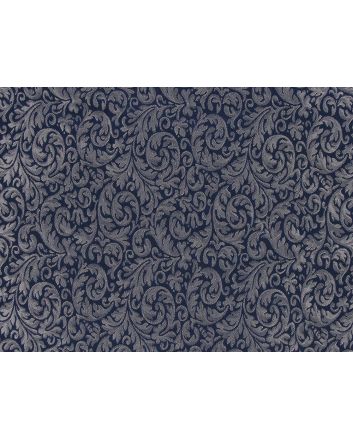 Regal Mini Leaf Jacquard, Royal