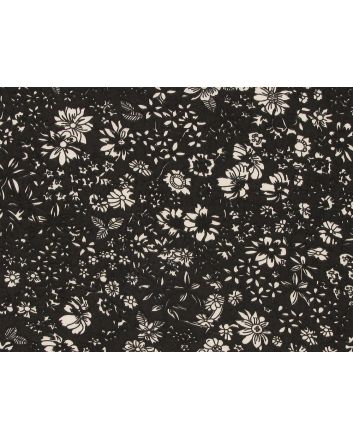 Reverse Garden Cotton Poplin, Chocolate Brown