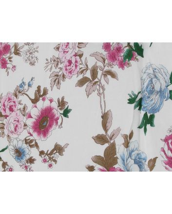 Rosetta Flower Viscose Print