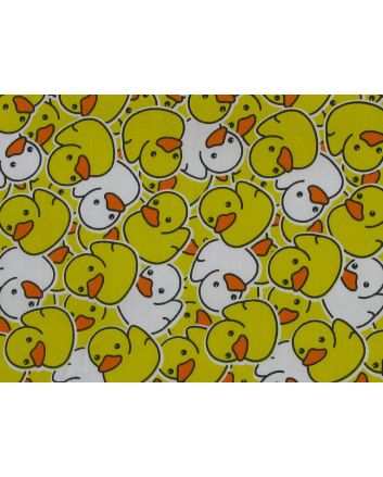 Rubber Ducks Polycotton Print