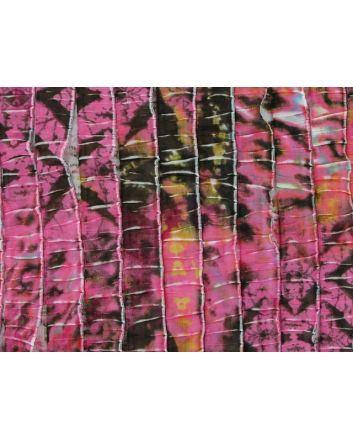 Ruffled Viscose Jersey - Pink