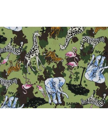 Safari Family Cotton Poplin Print