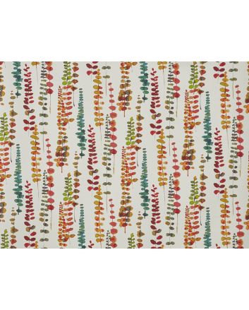 Santa Maria Cotton Curtain Fabric, Rumba